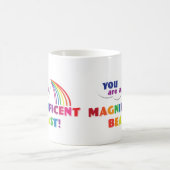 Sie sind eine ausgezeichnete Tier-Tasse Kaffeetasse (Mittel)