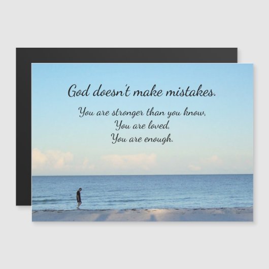 Sie sind eine dickere Magnetkarte Magneteinladung (Vorne/Hinten)