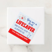 Sie sind eine echte Lebensrettung für Krankenschwe Geschenkanhänger (Beispiel)