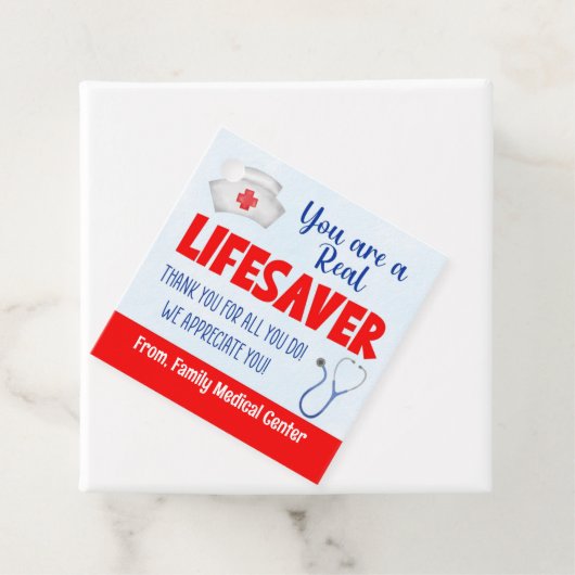 Sie sind eine echte Lebensrettung für Krankenschwe Geschenkanhänger (Beispiel)