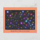 Sie sind eine einmalige Postkarte (Vorderseite)