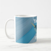 Sie sind eine einzigartige und Phantastische Typog Kaffeetasse (Links)