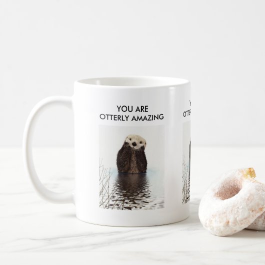 Sie sind eine extrem Phantastische Alberne Puppe m Kaffeetasse (Mit Donut)