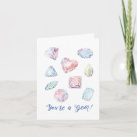 Sie sind eine Gem Friendship Card