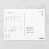 Sie sind eine gewählte Generation Postkarte (Rückseite)