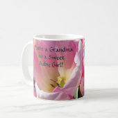 Sie sind eine Großmutter zu einem süßen Baby! Kaffeetasse (Vorderseite Links)