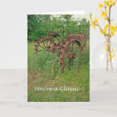 Sie sind eine klassische Postkarte (Gelbe Blume)