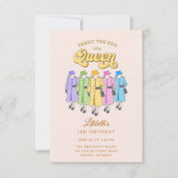 Sie sind eine Königin Birthday Jubilee Einladung