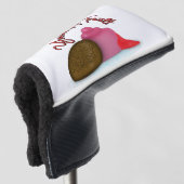 Sie sind eine Leckerei ausgefüllte Erdbeeren Golf Headcover (3/4 Vorderseite)