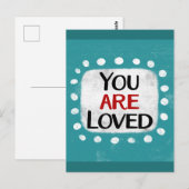 Sie sind eine liebenswerte Postkarte (Vorne/Hinten)