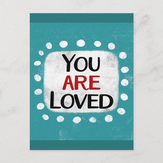 Sie sind eine liebenswerte Postkarte (Vorderseite)