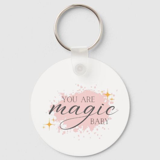 Sie sind eine magisch positive Affirmative Key-Ket Schlüsselanhänger (Rückseite)