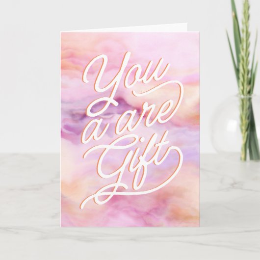 Sie sind eine Mama für Lehrer Karte (Vorderseite)