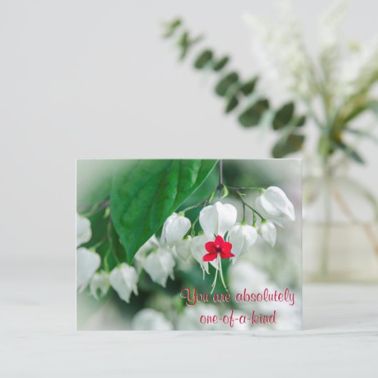 Sie sind eine Postkarte (Stehend Vorderseite)