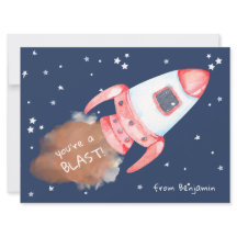 Sie sind eine Raketenwerferkarte im Schnellraum