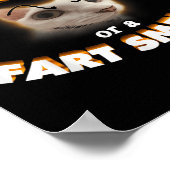 Sie sind eine Smart Fella oder eine Furz Smella Me Poster (Ecke)