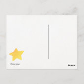 Sie sind eine Star-Postkarte Postkarte (Rückseite)