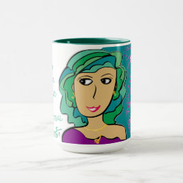 SIE SIND EINE WELT DES POTENZIALS TASSE