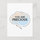 Sie sind eine wertvolle Motivation Postkarte (Vorderseite)