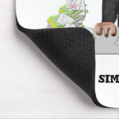 Sie sind einfach der beste .Personalisierte Text Mousepad (Ecke)