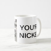 SIE sind EINGEKERBTE TASSE (VorderseiteRechts)