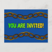 Sie sind eingeladen ankündigungspostkarte (Vorderseite)