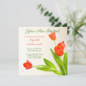 Sie sind eingeladen Brautparty Einladung (Stehend Vorderseite)