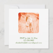 Sie sind eingeladen Brautparty Einladung (Rückseite)