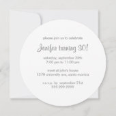 Sie sind eingeladen - Diskothek Einladung (Rückseite)