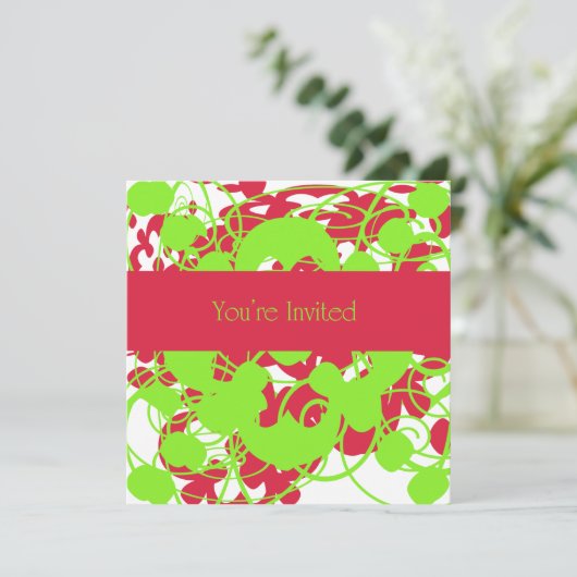 Sie sind eingeladen einladung (Stehend Vorderseite)