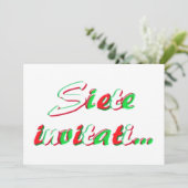 Sie sind eingeladen einladung (Stehend Vorderseite)