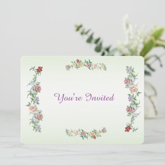 Sie sind eingeladen einladung (Stehend Vorderseite)