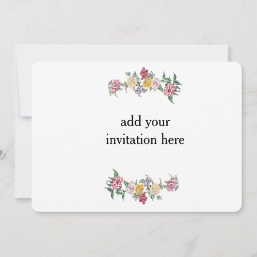 Sie sind eingeladen einladung (Rückseite)