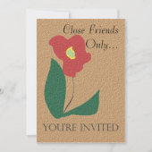 Sie sind eingeladen einladung (Vorderseite)