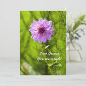 Sie sind eingeladen! Einladung (Stehend Vorderseite)