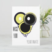 Sie sind eingeladen einladung (Stehend Vorderseite)