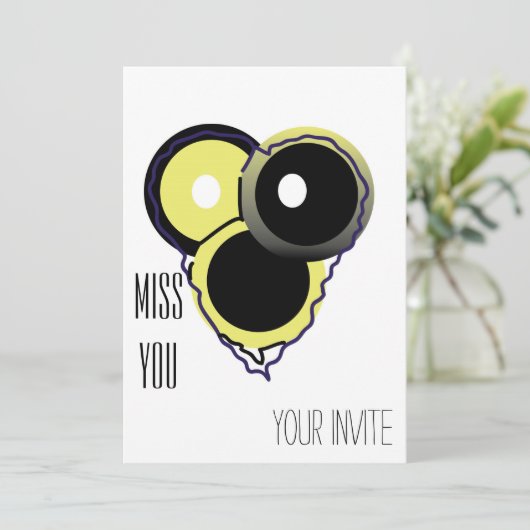 Sie sind eingeladen einladung (Stehend Vorderseite)