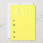 Sie sind eingeladen einladung (Rückseite)