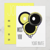 Sie sind eingeladen einladung (Vorne/Hinten)