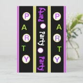 Sie sind eingeladen einladung (Stehend Vorderseite)