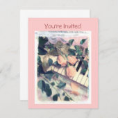 Sie sind eingeladen einladung (Vorne/Hinten)