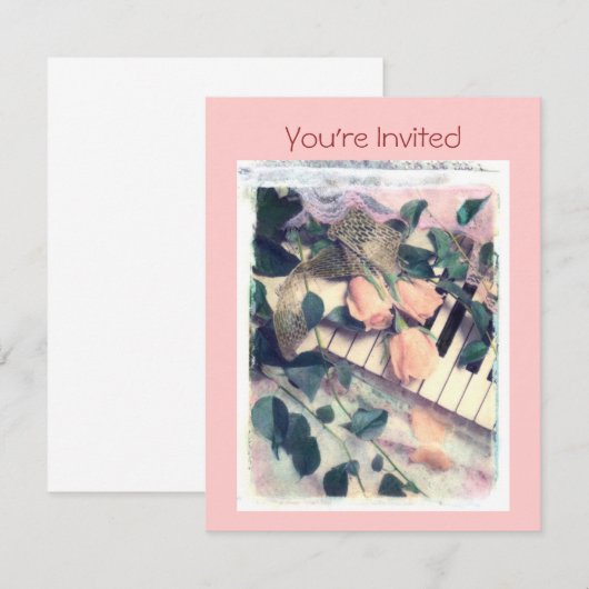 Sie sind eingeladen einladung (Vorne/Hinten)