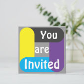 Sie sind eingeladen einladung (Stehend Vorderseite)