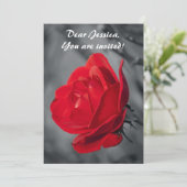 Sie sind eingeladen! Einladung (Stehend Vorderseite)