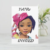 Sie sind eingeladen  einladung (Stehend Vorderseite)