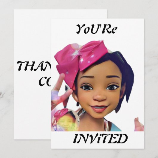 Sie sind eingeladen einladung (Vorne/Hinten)