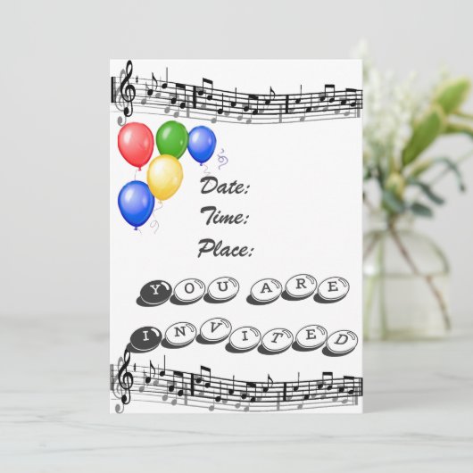 Sie sind eingeladen_ einladung (Stehend Vorderseite)