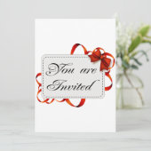 Sie sind eingeladen Einladungskarte Einladung (Stehend Vorderseite)