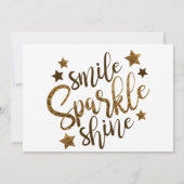 Sie sind eingeladen Einladungskarte Einladung (Rückseite)