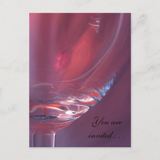 Sie sind eingeladen. . . einladungspostkarte (Vorderseite)